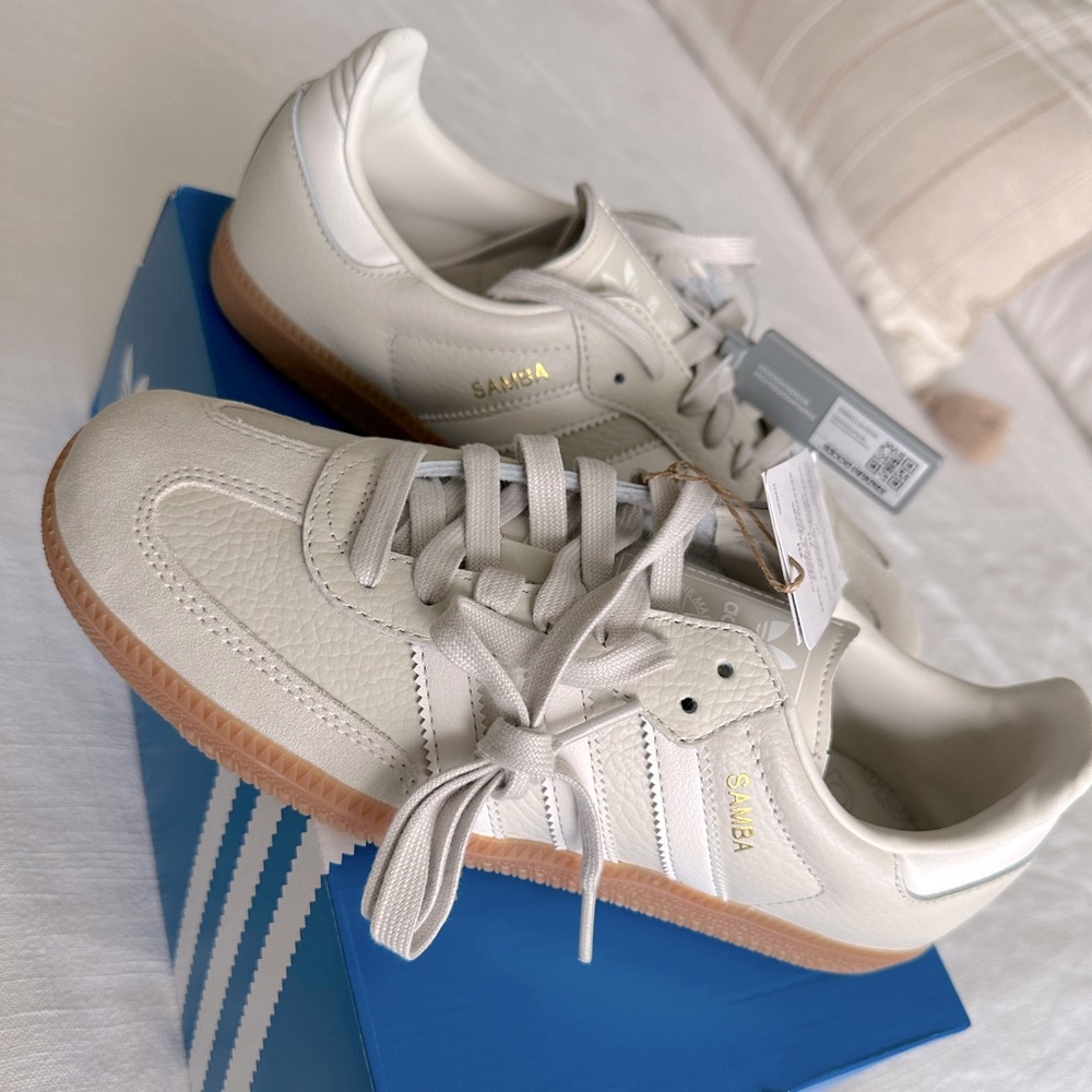 adidas Samba OG "Beige/White" sneakers